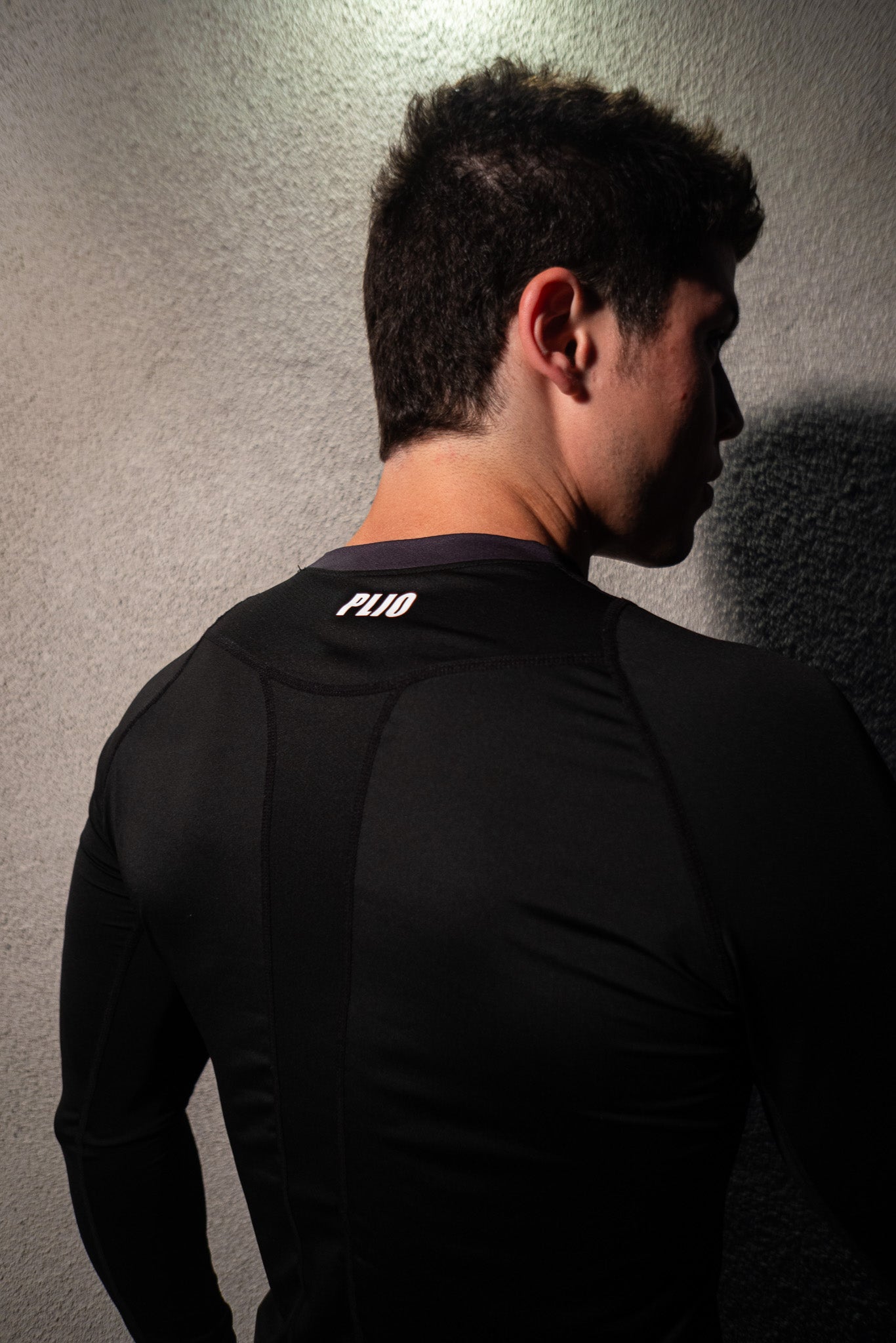 FINGER PRINT COMPRESSION LONG SLEEVE